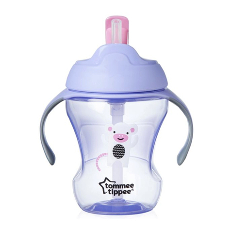 Tommee Tippee Weaning Straw Instructions for use Tommee Tippee Weaning Straw Instructions for use