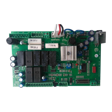 CAME ZL37F User manual