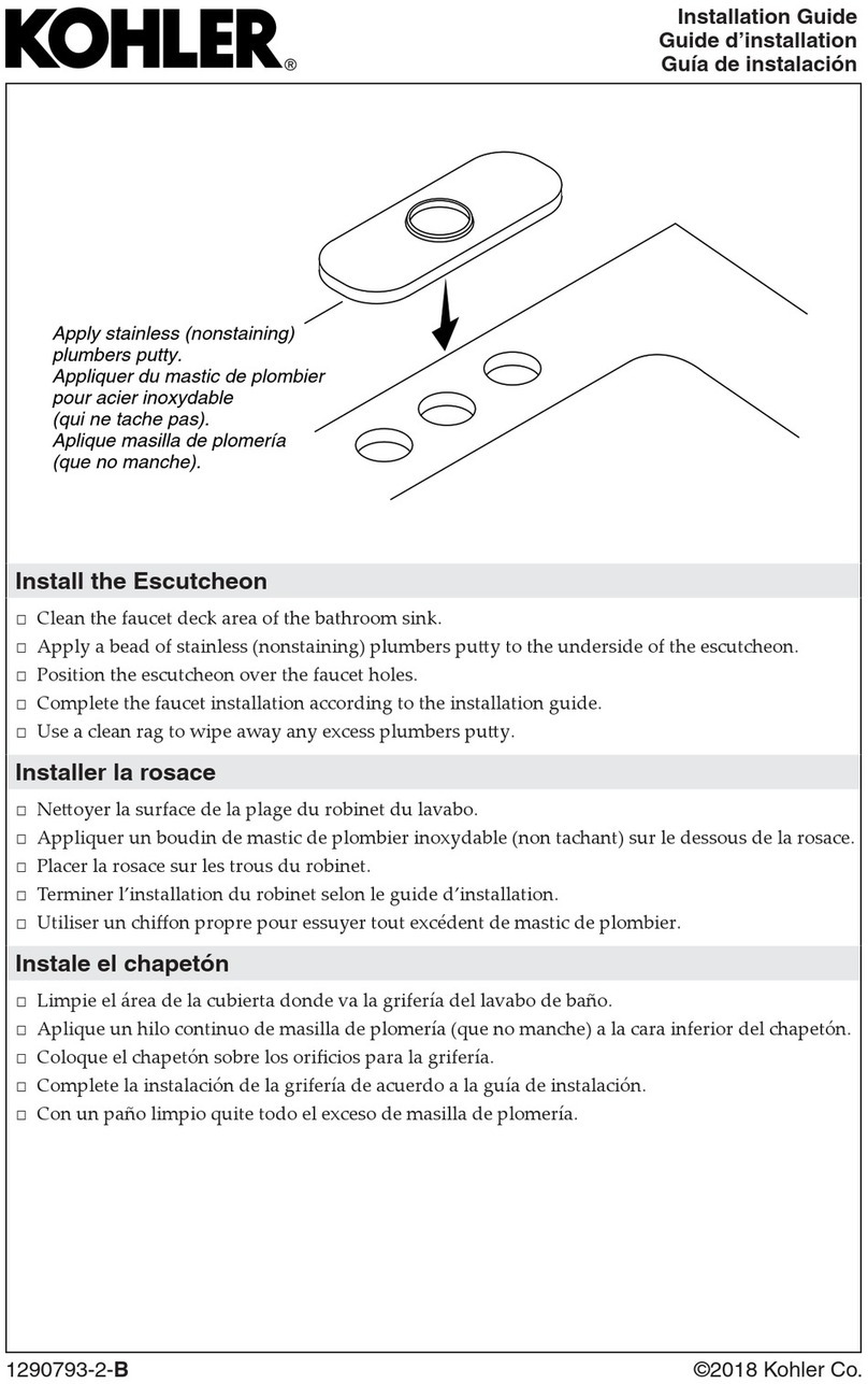 Kohler K-75449-BV installation guide