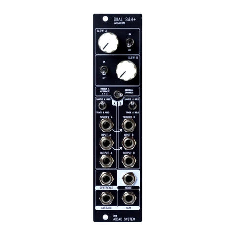 ADDAC System ADDAC215 Assembly guide