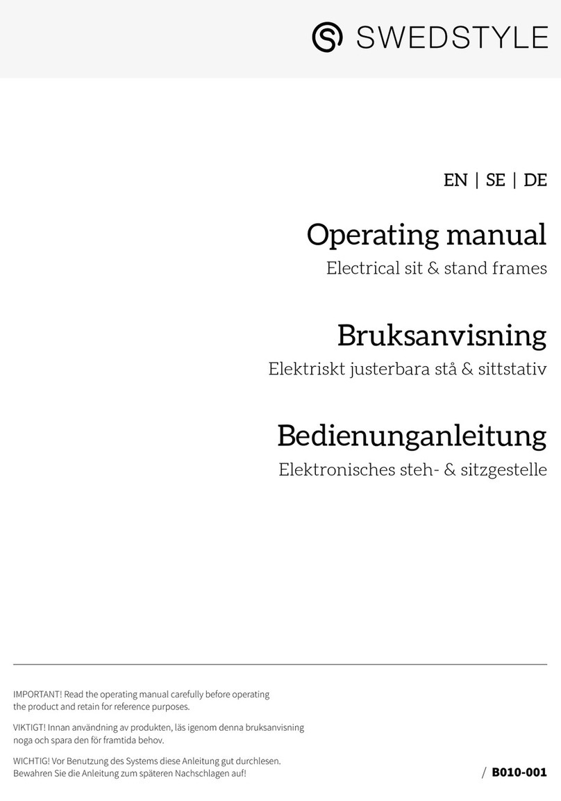 Swedstyle CL23AA02ZA25E operating manual