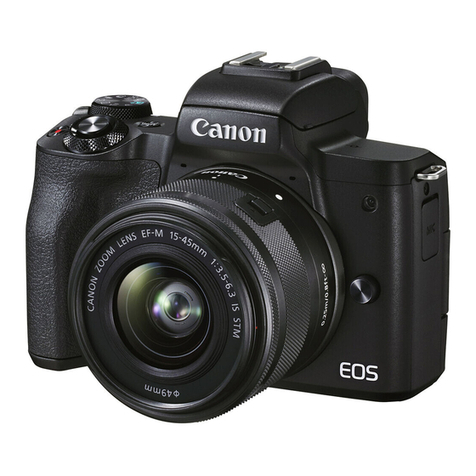 Canon EOS M50 Mark II Assembly instructions