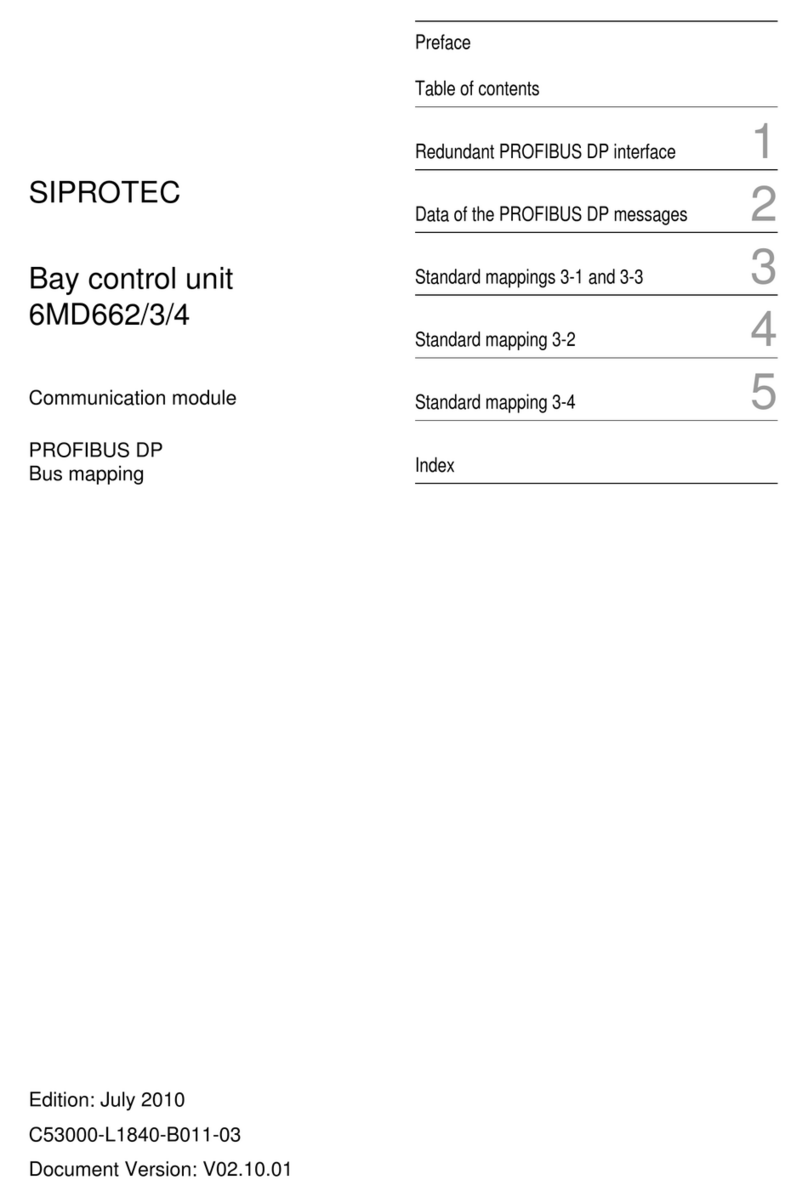 Siemens SIPROTEC manual
