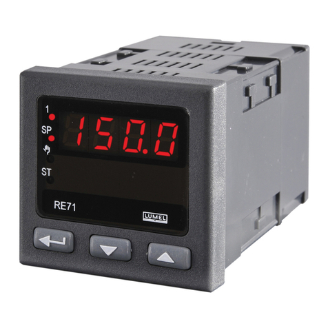 Lumel RE71 User Manual & Quick Start