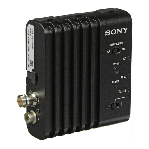 Sony CBK-WA100 User manual Sony CBK-WA100 User manual