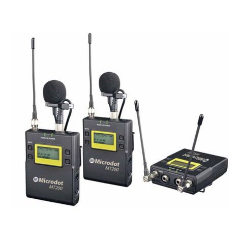 Microdot M200 operating instructions