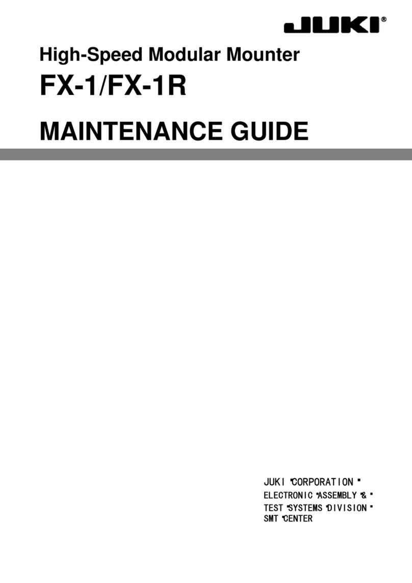 JUKI FX-1 Maintenance Guide