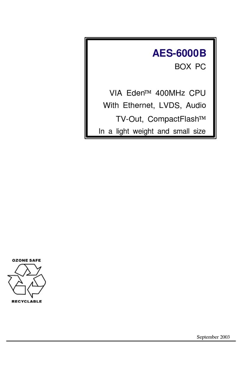 Aaeon AES-6000B manual
