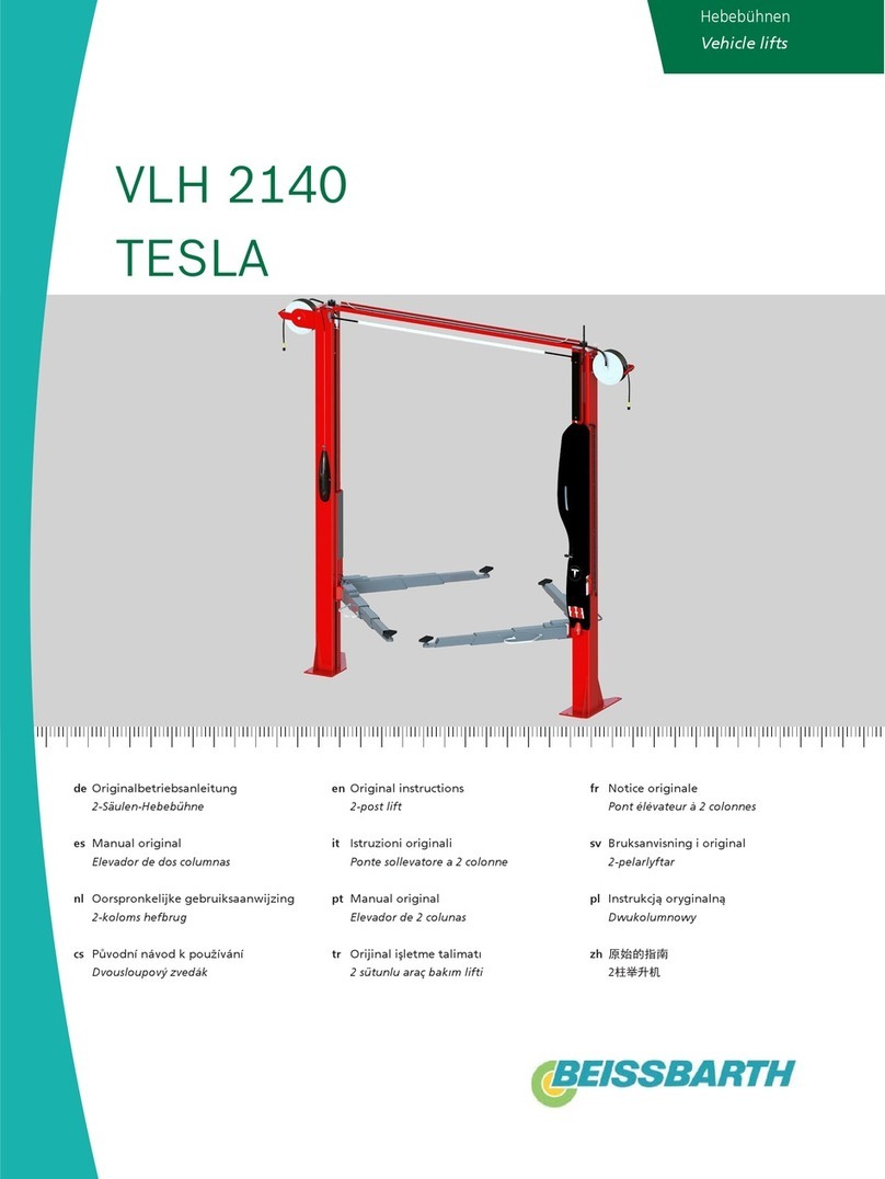 Beissbarth VLH 2140 Original instructions Beissbarth VLH 2140 Original instructions