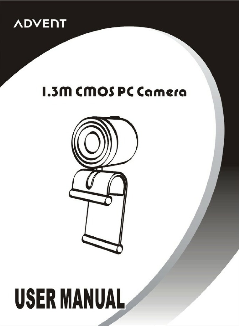 Advent CMOS PC Camera User manual