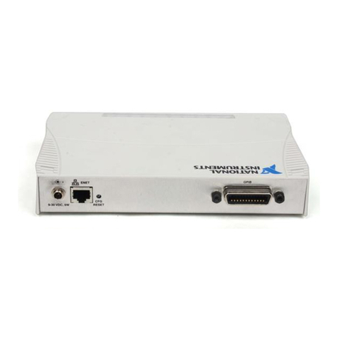 National Instruments GPIB Series User manual National Instruments GPIB Series User manual