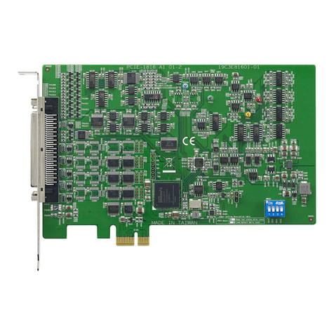 Advantech PCIE-1816 user manual