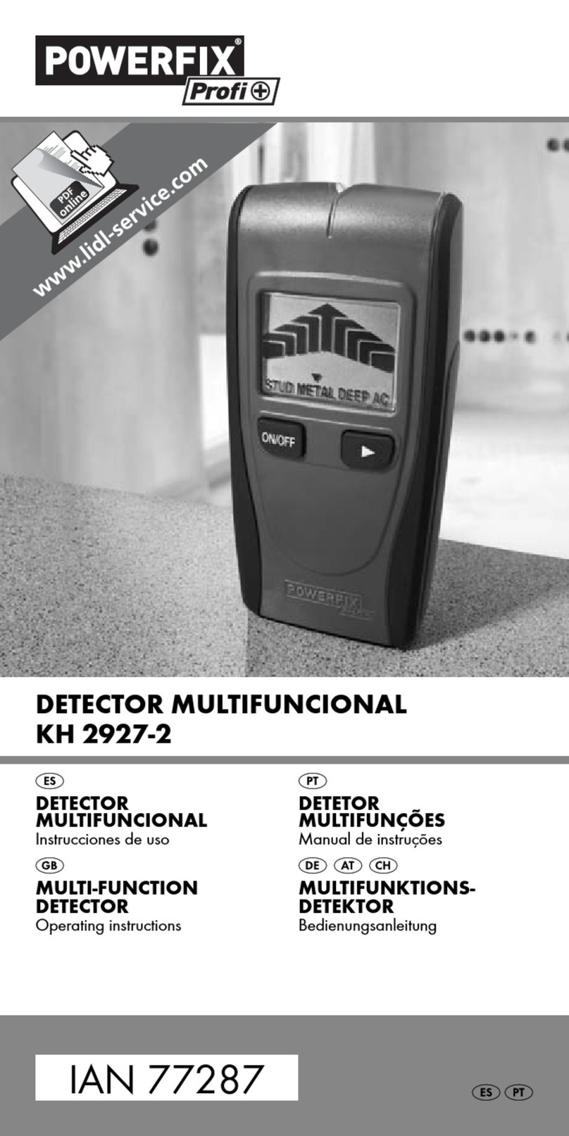 Powerfix Profi KHH 2927-2 operating instructions