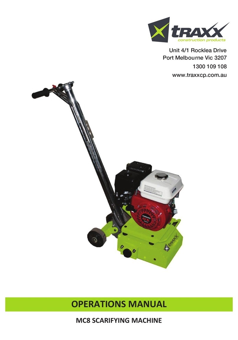 TRAXX MC8 Operation manual