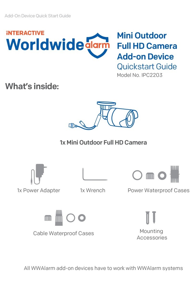 WWAlarm IPC2203 quick start guide