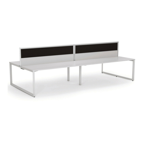 Knight Anvil Double Sided Desk User manual Knight Anvil Double Sided Desk User manual
