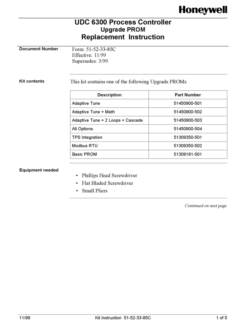 Honeywell UDC 6300 Guide