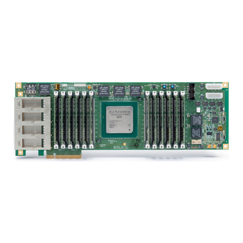 Achronix PCIe Accelerator-6D Card user guide