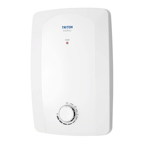 Triton INSTAFLOW Installation and operating instructions