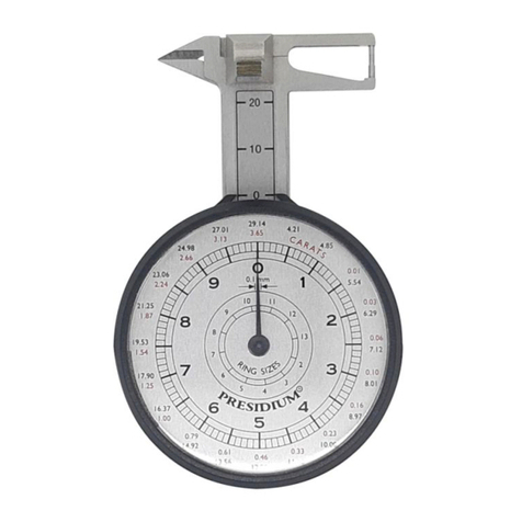 PRESIDIUM Dial Gauge Instruction Manual