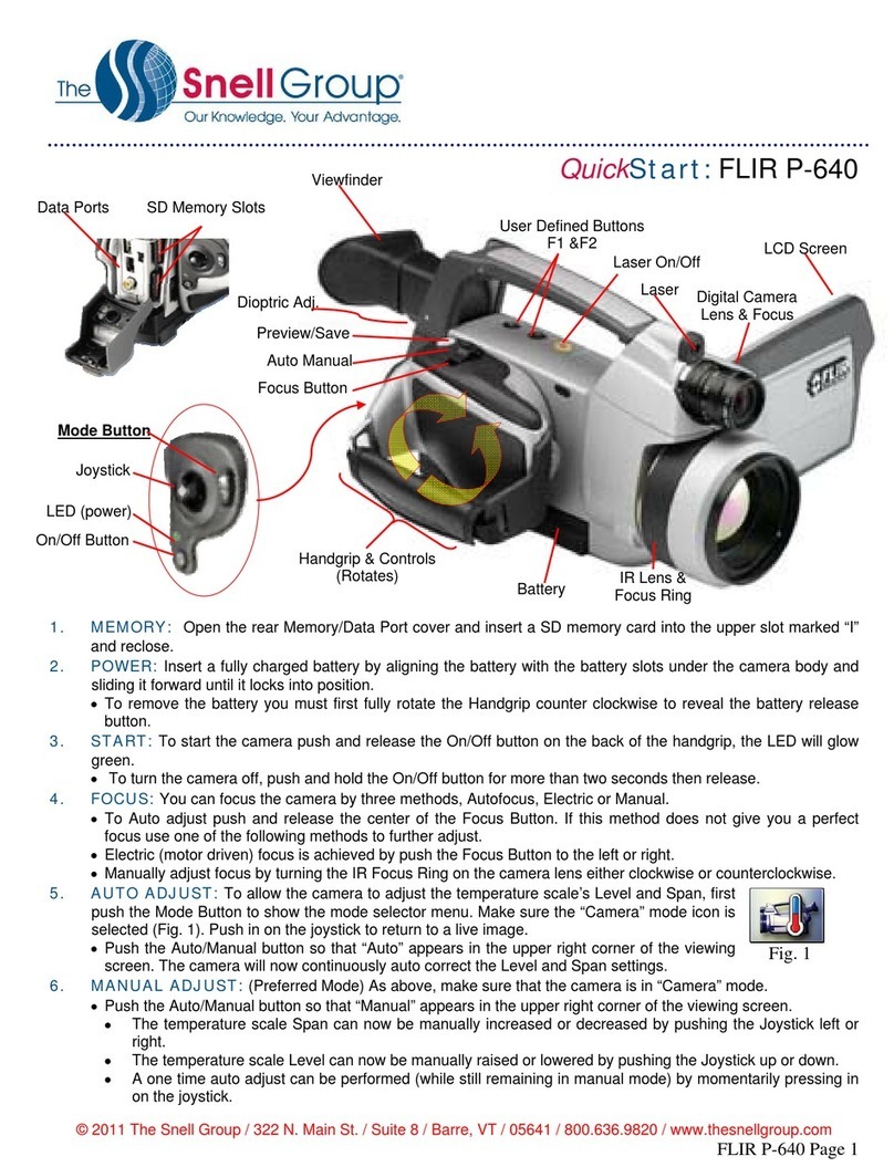 FLIR P-640 User manual FLIR P-640 User manual
