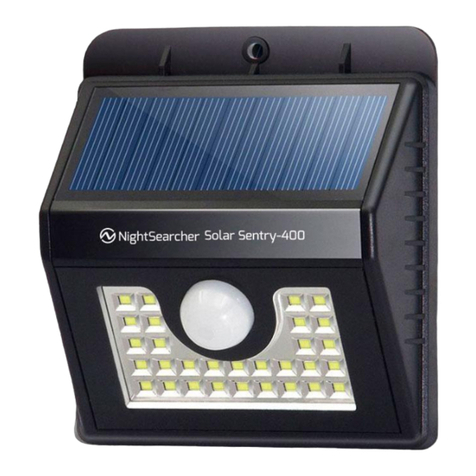 NightSearcher SOLARSENTRY-400 user manual