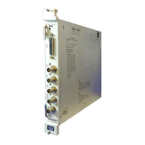 Keysight Technologies E1445A User manual Keysight Technologies E1445A User manual