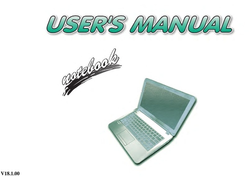 Clevo W515GU User manual