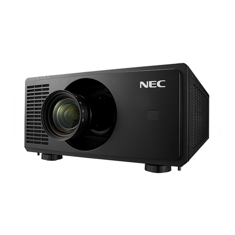 NEC PX2000UL User manual