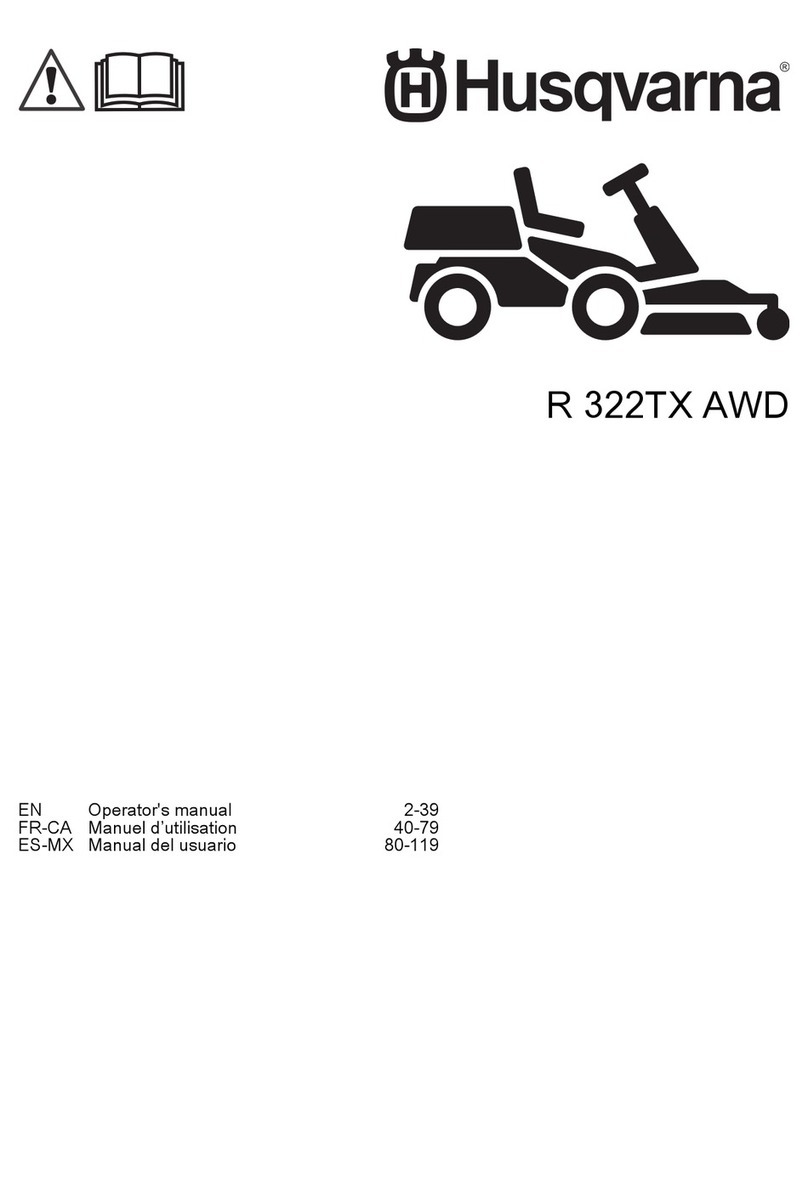 Husqvarna R 322TX AWD User manual
