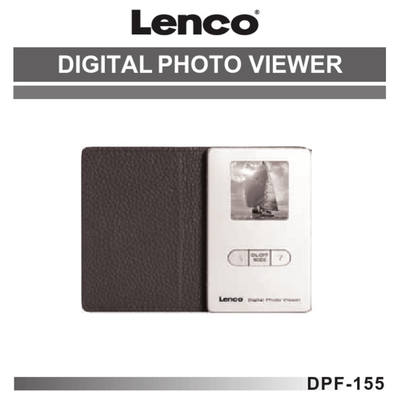 LENCO DPF-155 User manual