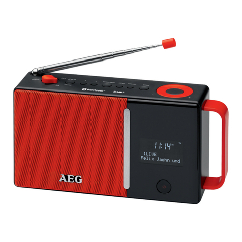 AEG DAB+ 4158 instruction manual