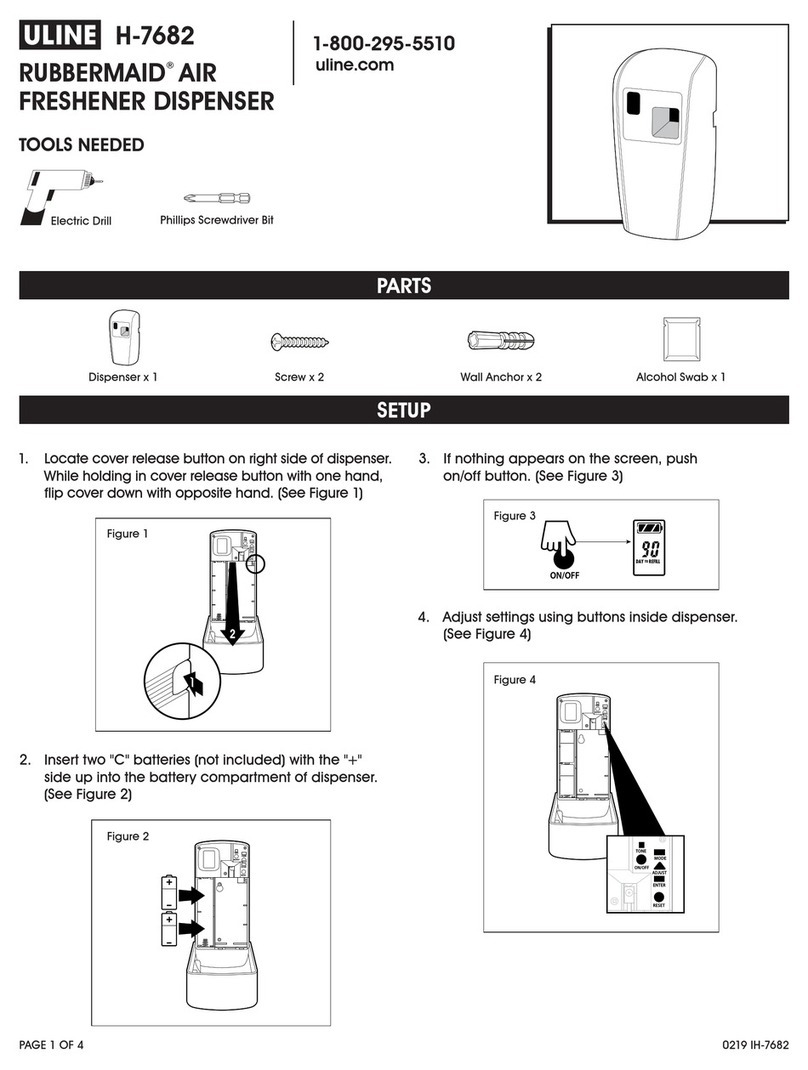 U-Line Rubbermaid H-7682 manual