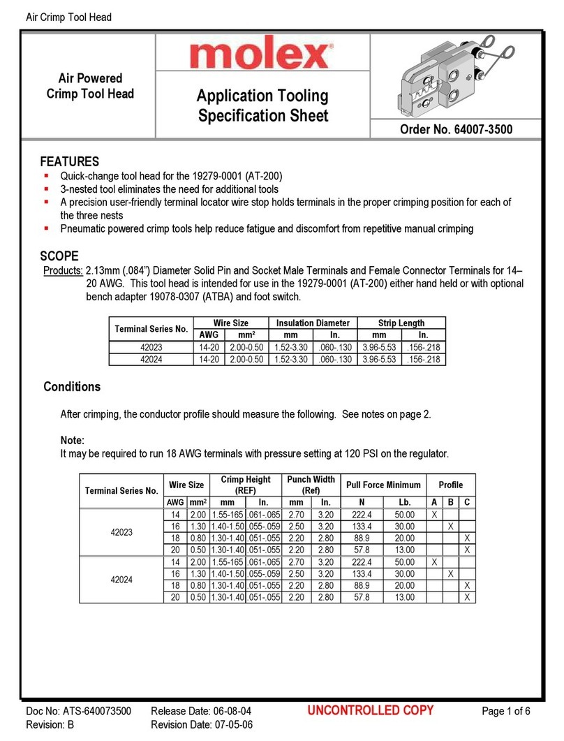 molex 207129 Series User manual