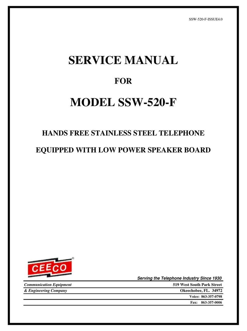 CEECO SSW-520-F User manual