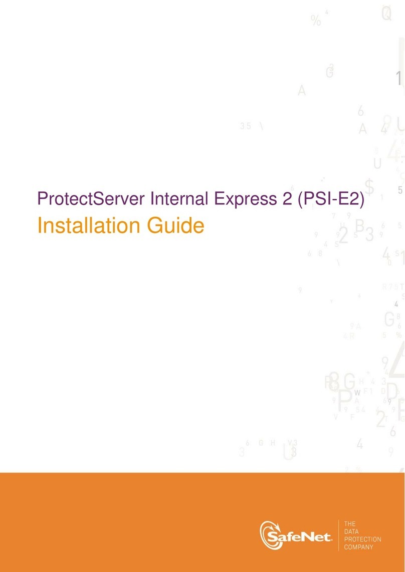 SafeNet ProtectServer Internal Express 2 installation guide