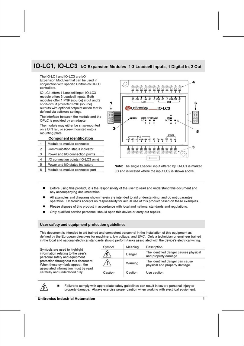 Unitronics IO-LC1 manual