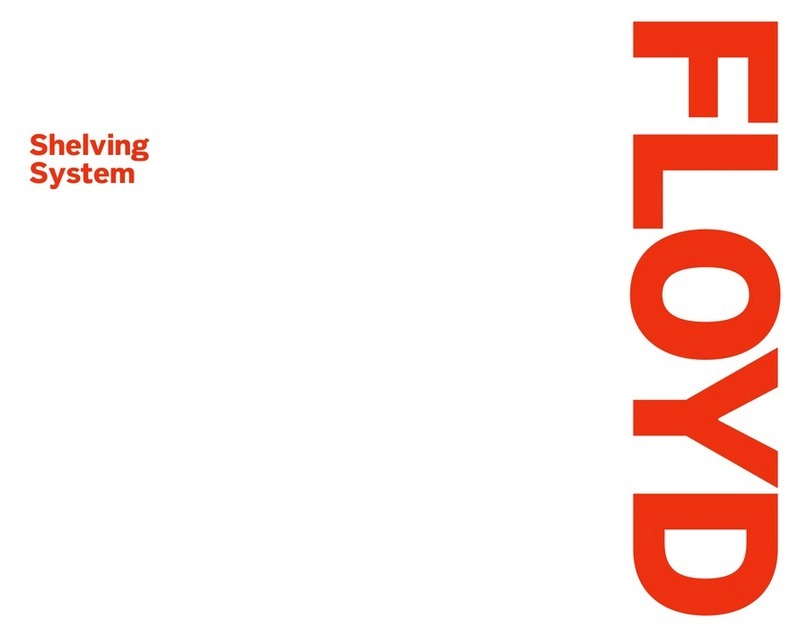 Floyd Shelving System User manual