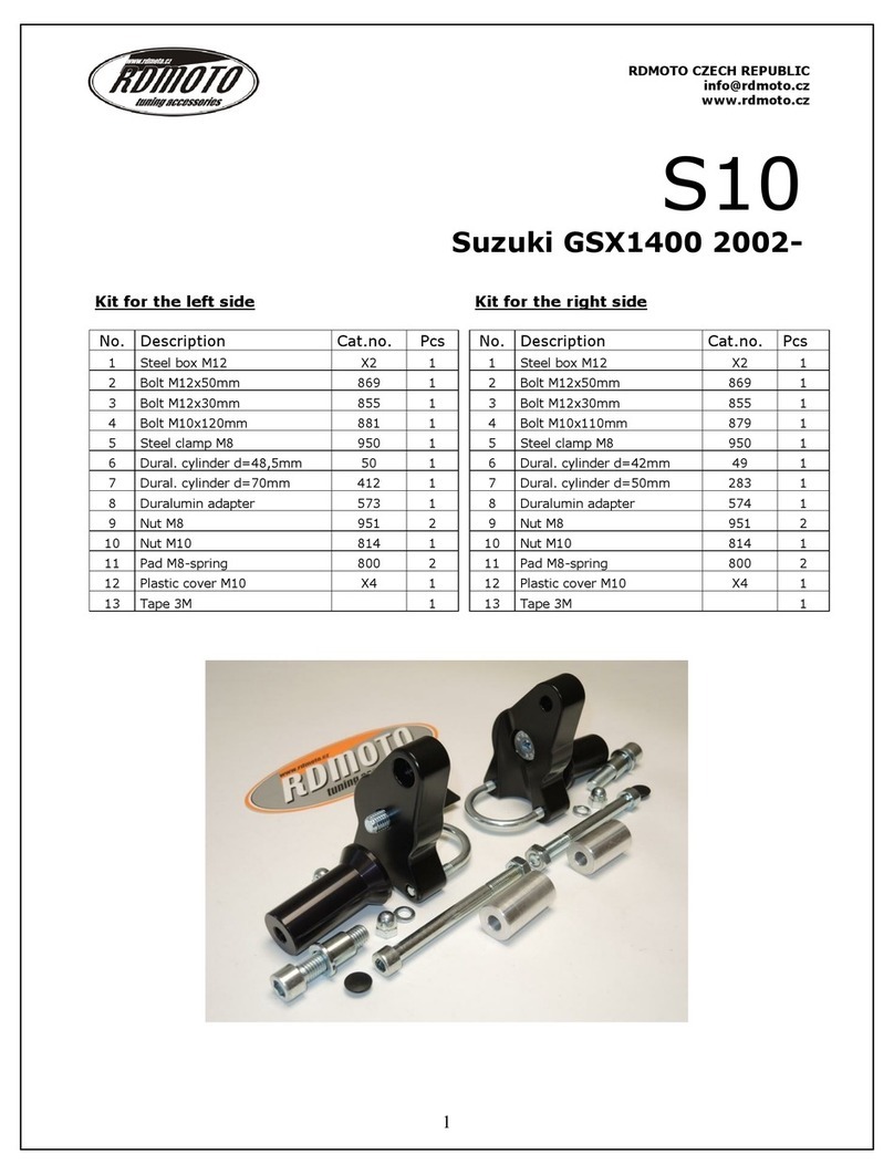 RDMOTO S10 User manual