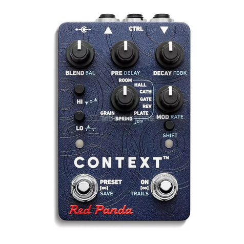 Red Panda CONTEXT 2 User manual