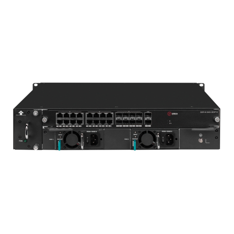 q-Tech QSR-3920 Series Configuration manual
