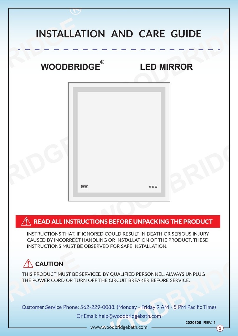 Woodbridge LEM2028 Installation and care guide