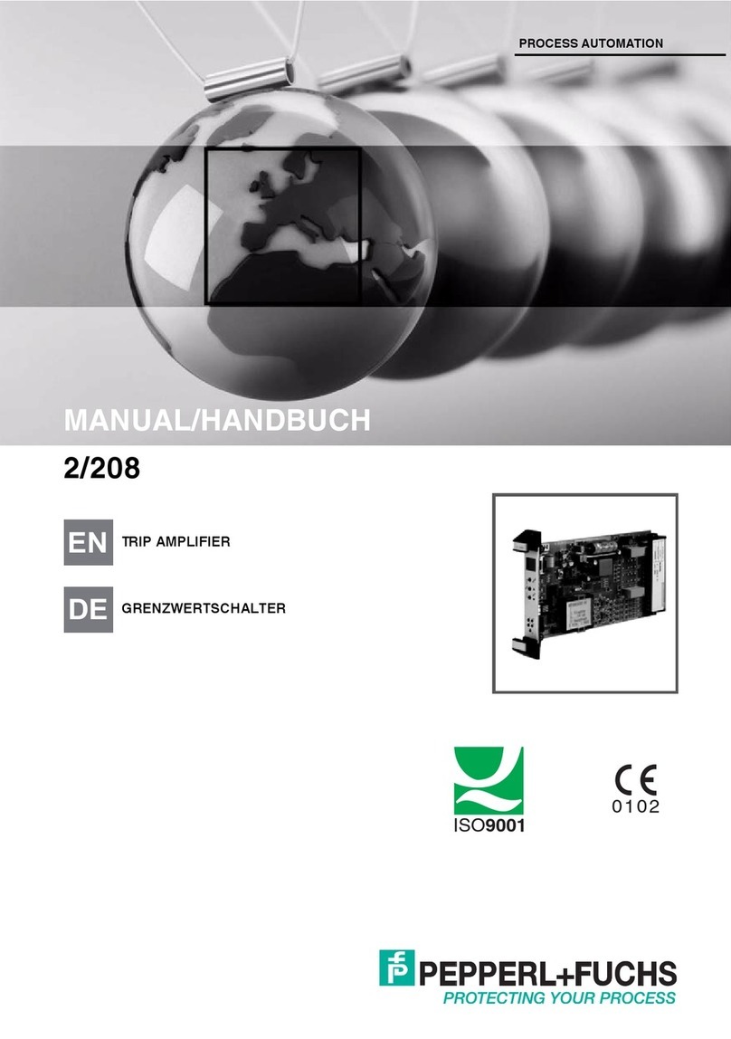 Pepperl+Fuchs 2/208 User manual