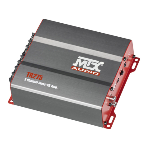 MTX TR275 manual