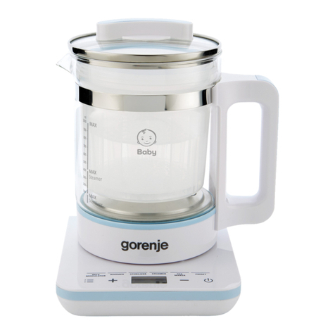 Gorenje K10BY instruction manual