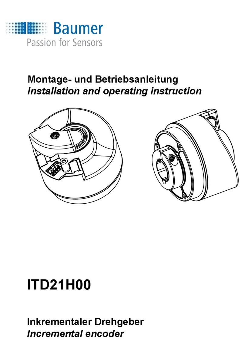 Baumer ITD21H00 Installation and operating instruction