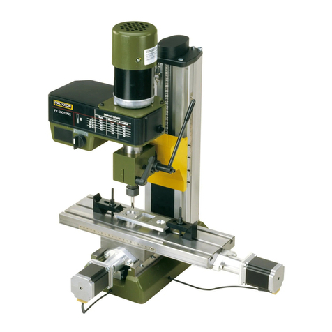 Proxxon FF 500 User manual