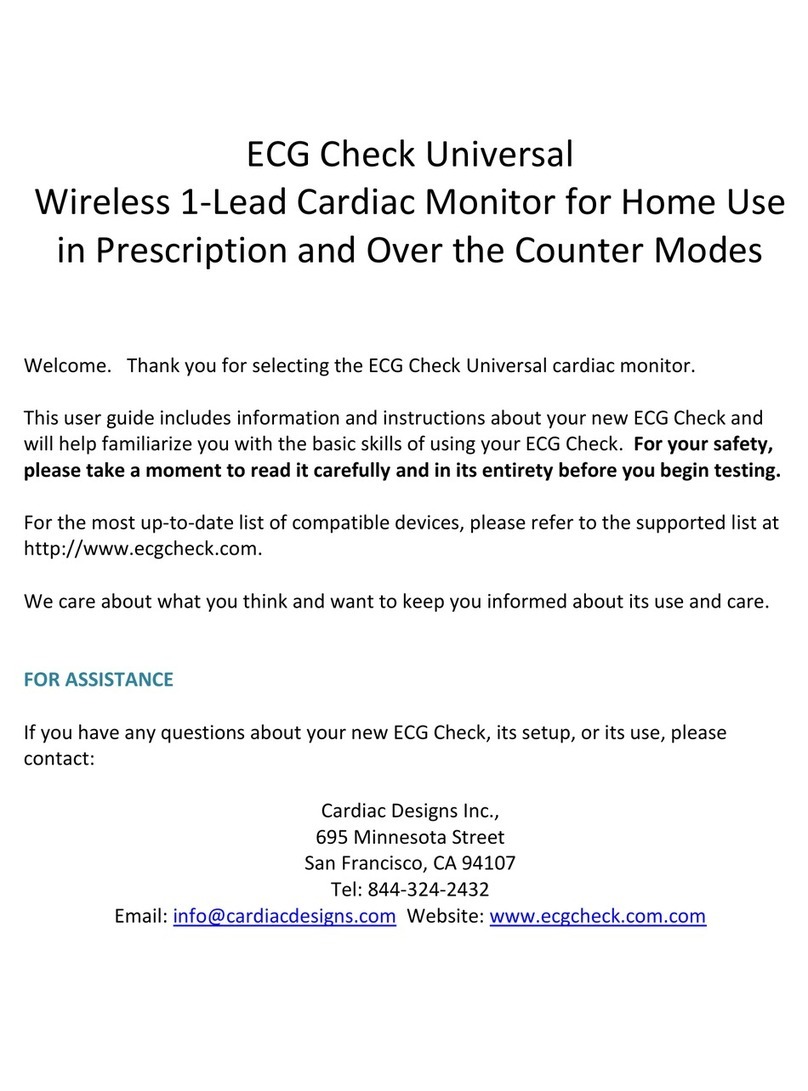 Cardiac Designs ECG Check Universal manual