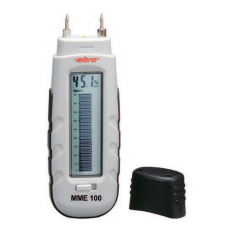 Ebro MME 100 User manual