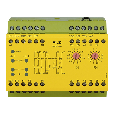 Pilz PNOZ 2VJ User manual